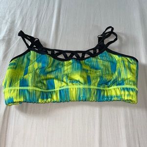 Like New Zumna Fitness Bra Top Sz L